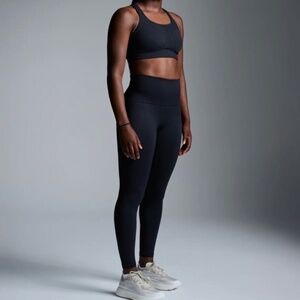 LNDR The Chisel 7/8 Leggings Black S/M New With Tags Seamless Sculpt